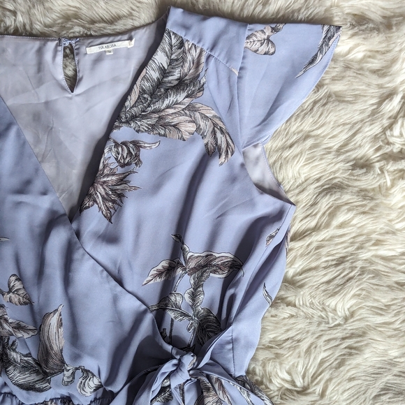 EUC Tularosa Ashby Romper in Chambray Lavender - Picture 6 of 16